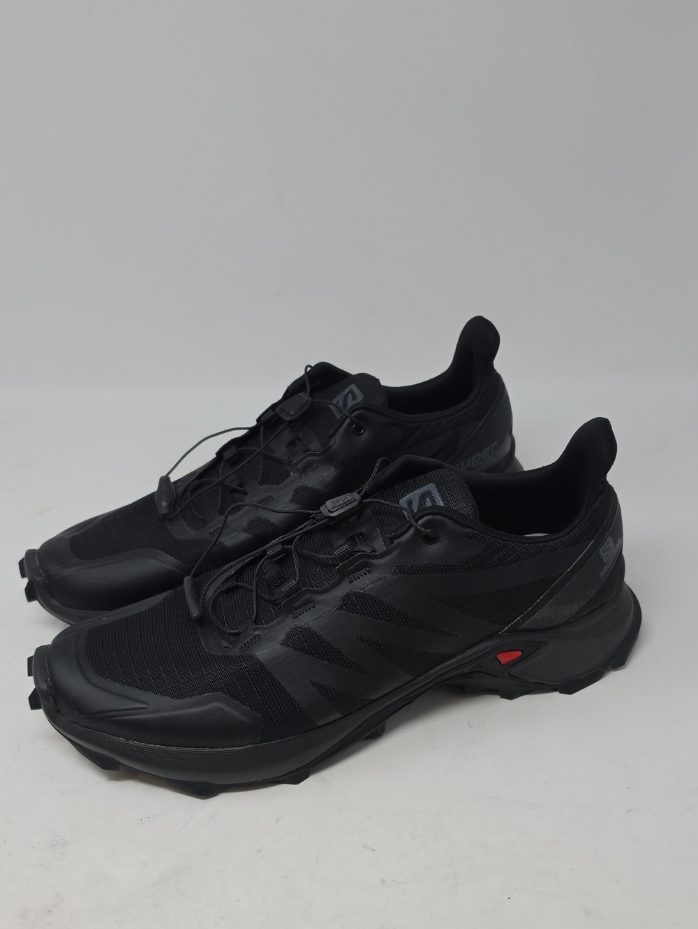 Salomon SuperCross Black Men's Trail Running Shoes Size 10.5